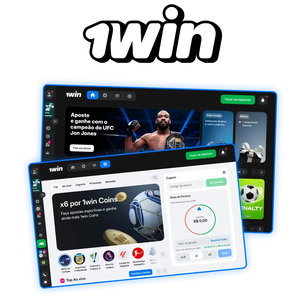 Интерфейс официального сайта 1win Кыргызстан: казино и ставки на спорт